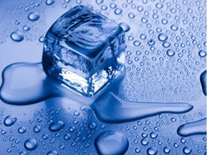 Melting Ice cube