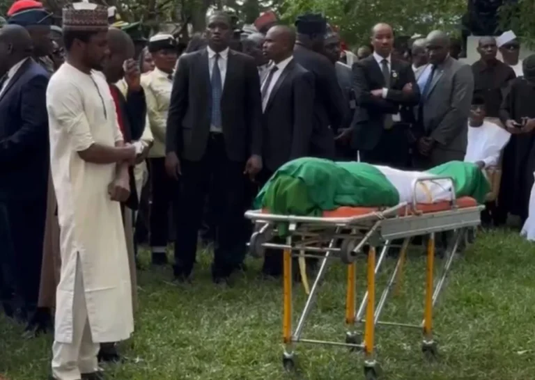 Buhari's body in state