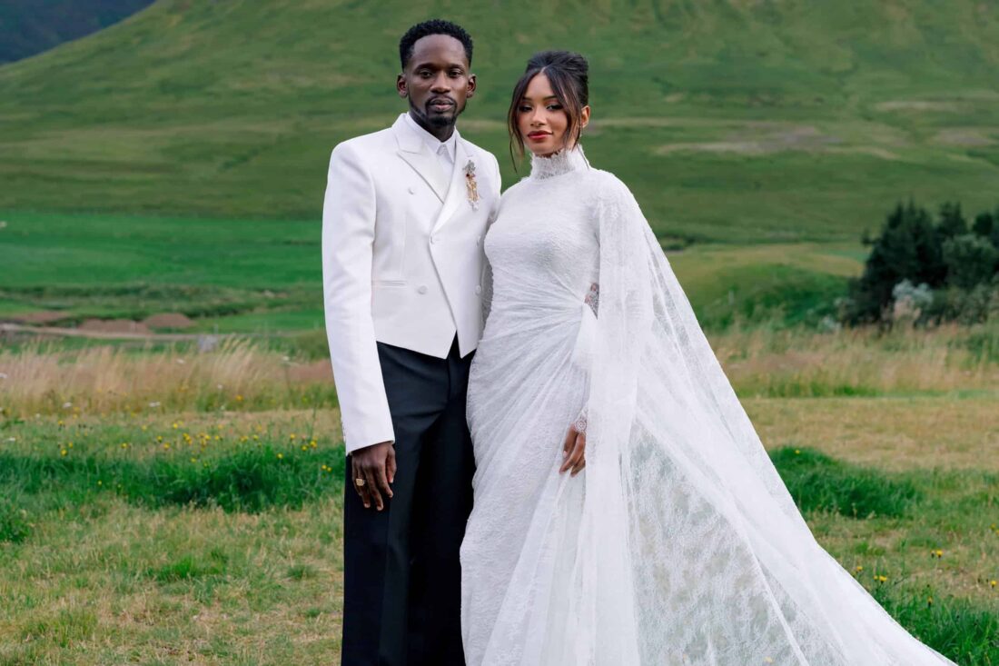 Mr. Eazi and Teni wedding picture
