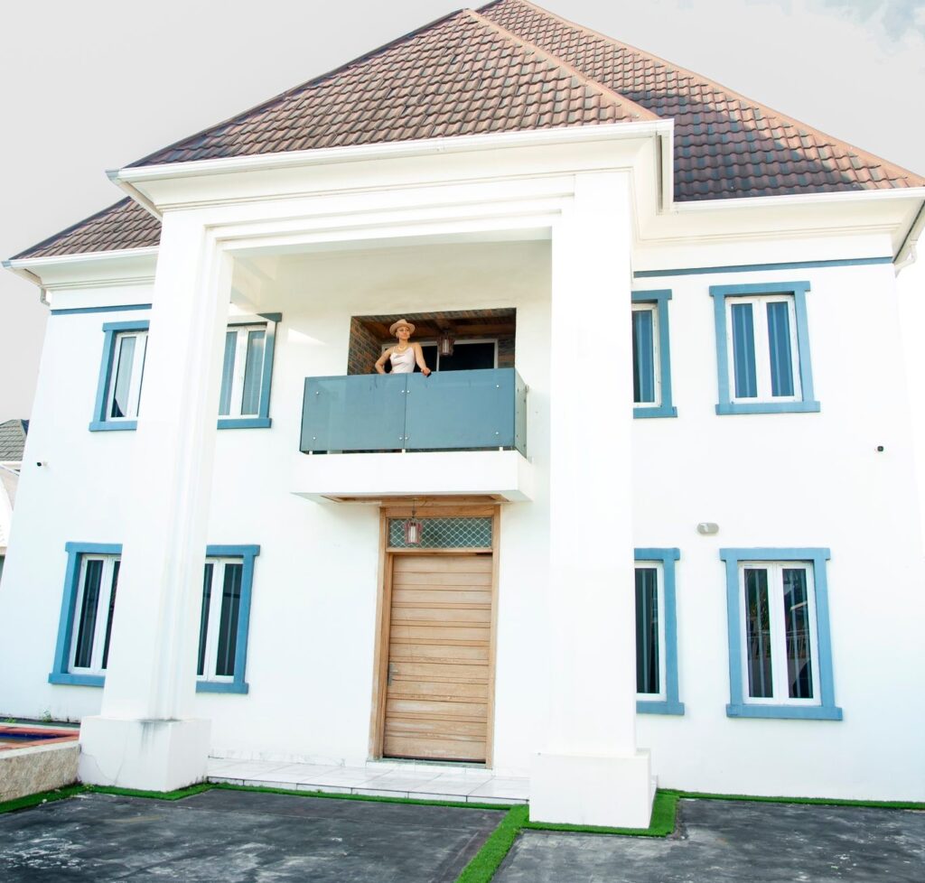 Regina Daniels' new house