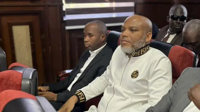NNamdi Kanu in court