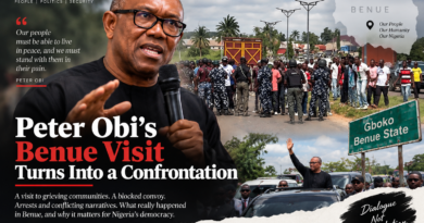 Peter Obi blocked by thugs