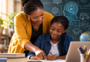 A teacher with a student