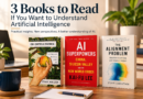 Three books about artificial intelligence, AI collaboration, global AI development and machine learning ethics.