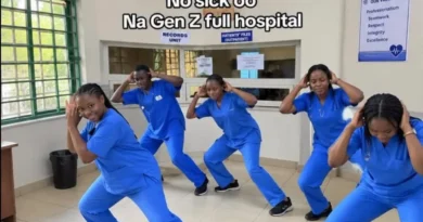 Madonna University Nursing Students dancing