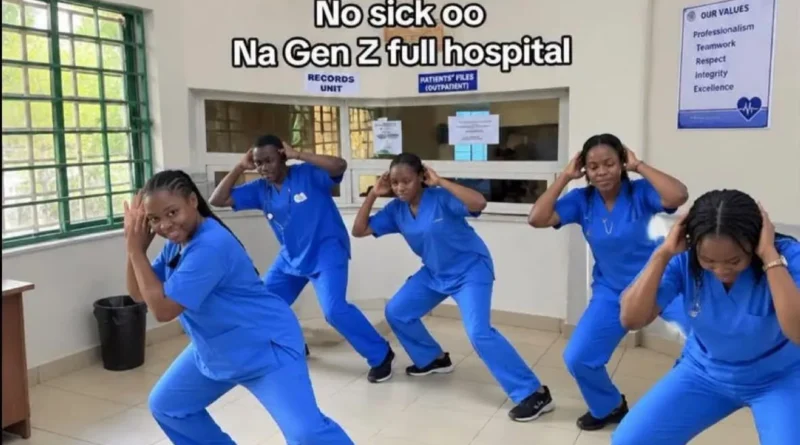 Madonna University Nursing Students dancing